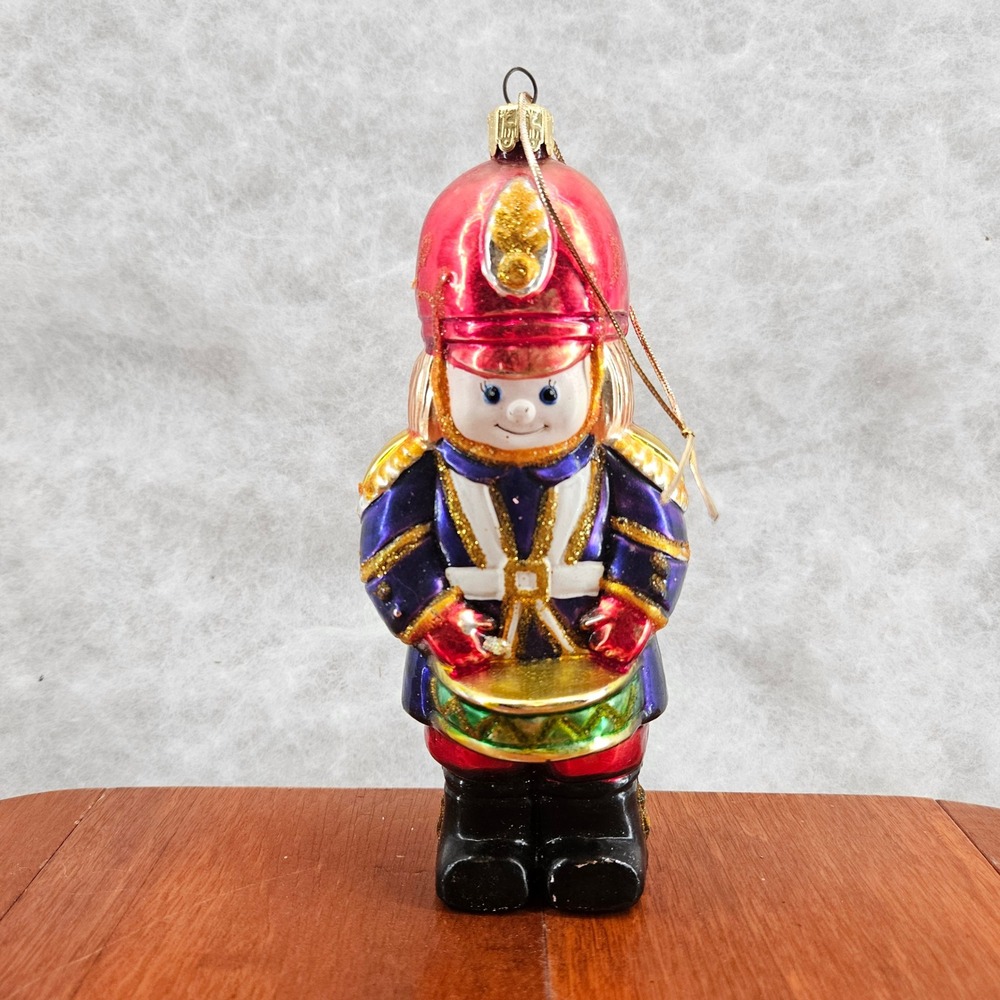 Vintage Toy Soldier Ornament Christmas Tree Decoration Drummer‎